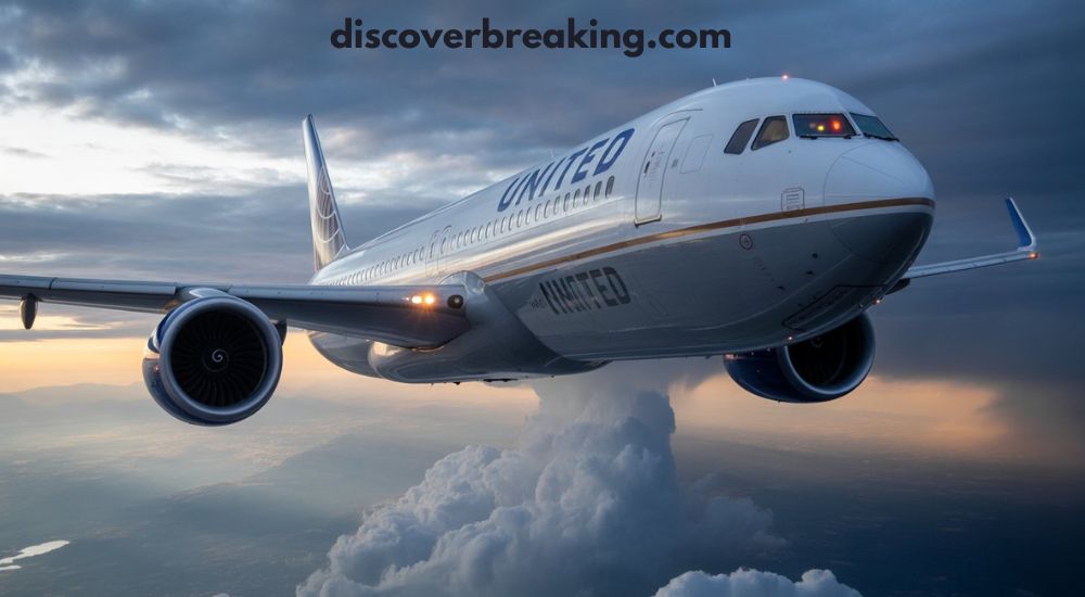 Boeing 787-9 Dreamliner involved in United Airlines Flight UA770 emergency diversion from Barcelona to Chicago, landing at London Heathrow.